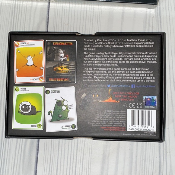 New Exploding Kittens Game and 2 expansion Sets - Picture 6 of 7